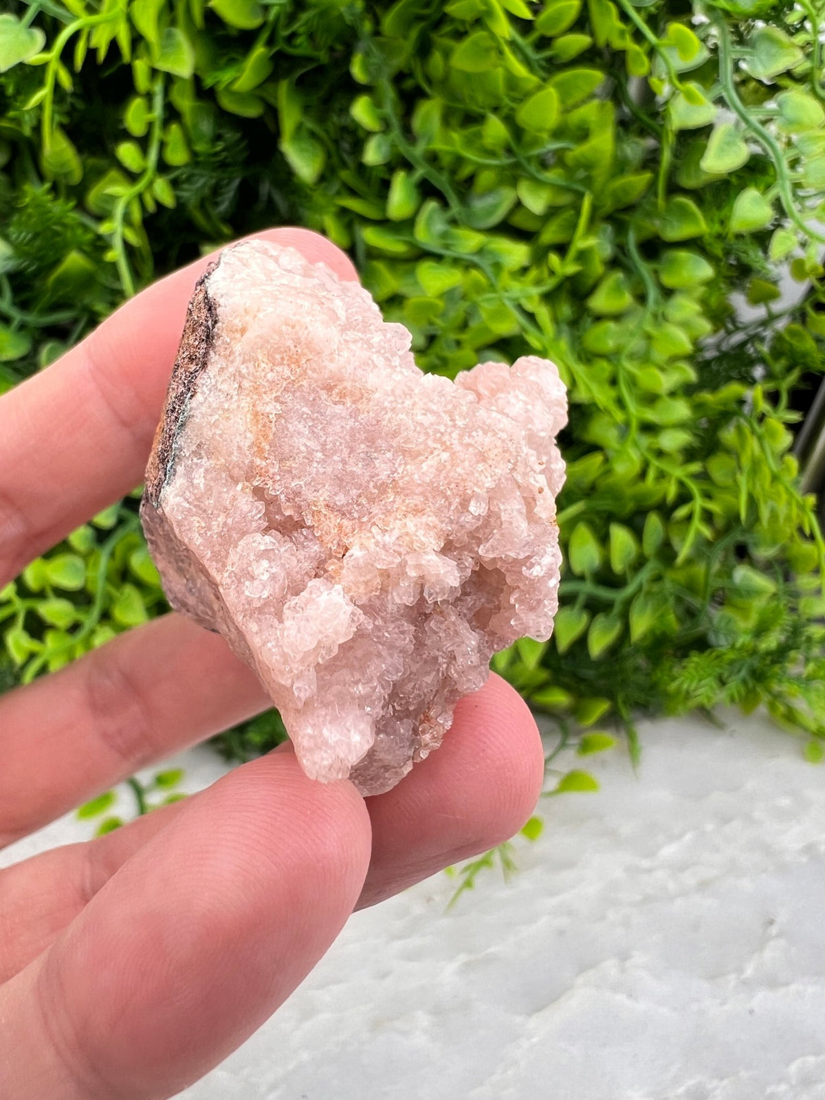 Roze Amethist cluster ruw by KEY LIME STORE