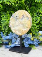 Agaat geode op standaard (442 gr/14 cm)