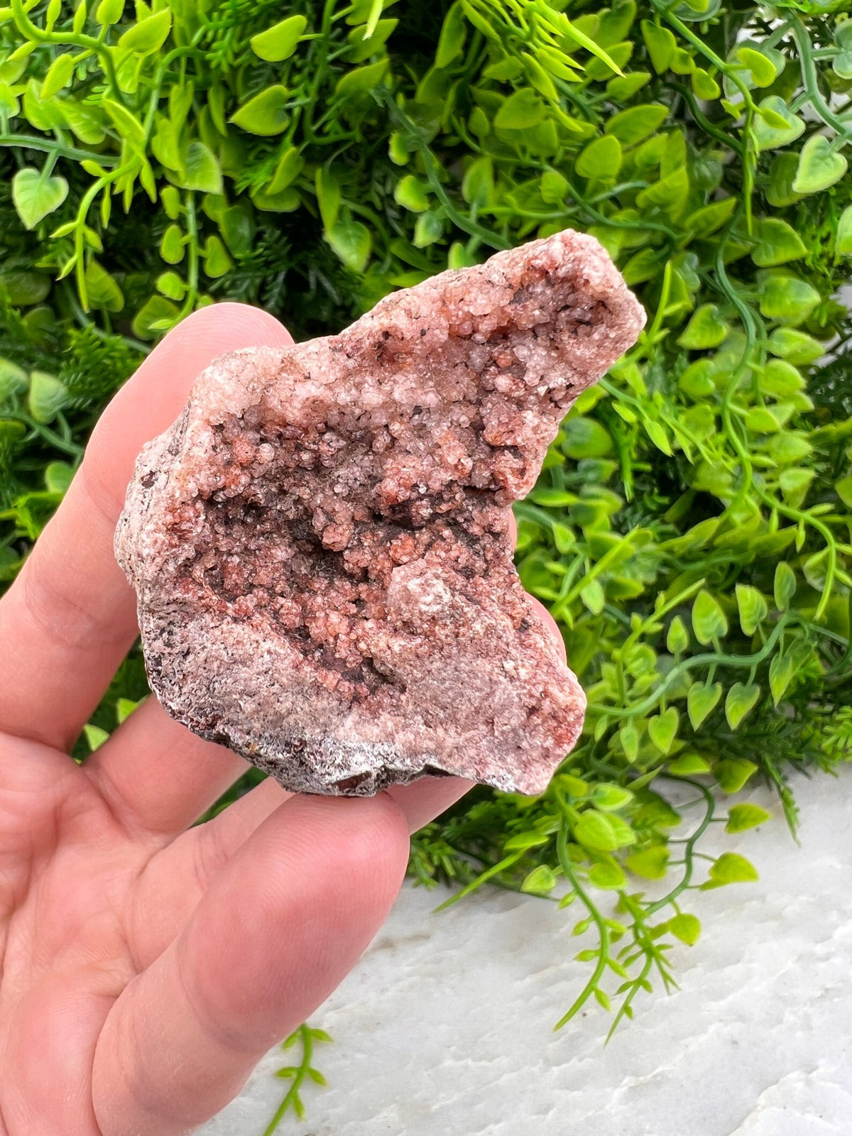 Roze Amethist cluster ruw by KEY LIME STORE