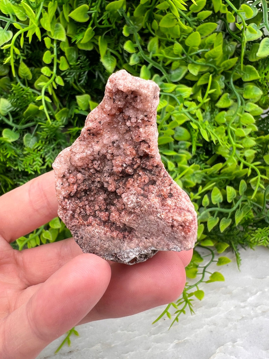 Roze Amethist cluster ruw by KEY LIME STORE