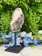 Agaat geode op standaard (326 gr/15 cm)