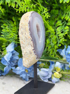 Agaat geode op standaard (394 gr/15 cm)