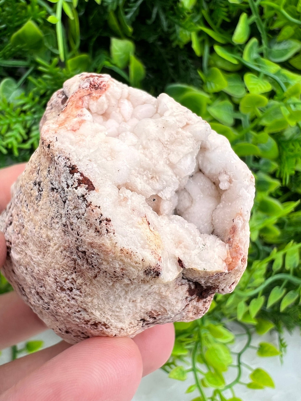 Roze Amethist cluster ruw by KEY LIME STORE