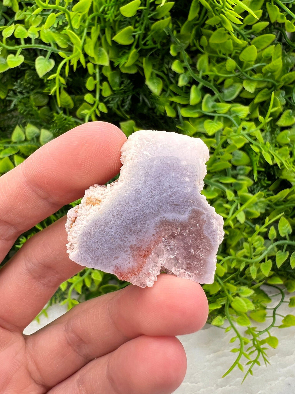 Roze Amethist gepolijste zijde by KEY LIME STORE