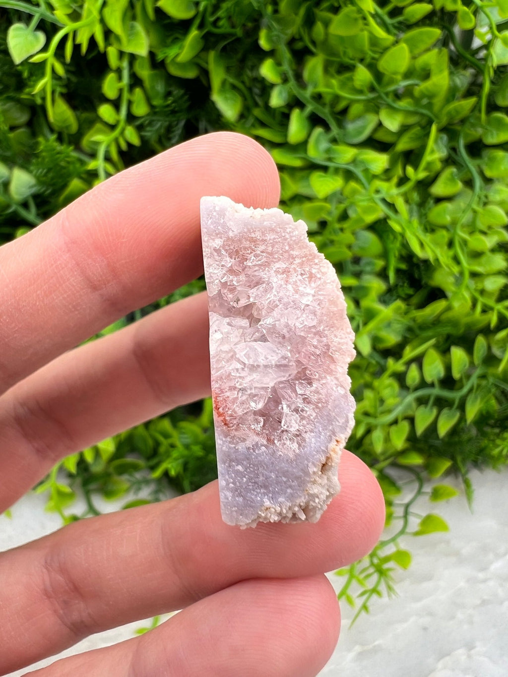 Roze Amethist gepolijste zijde by KEY LIME STORE