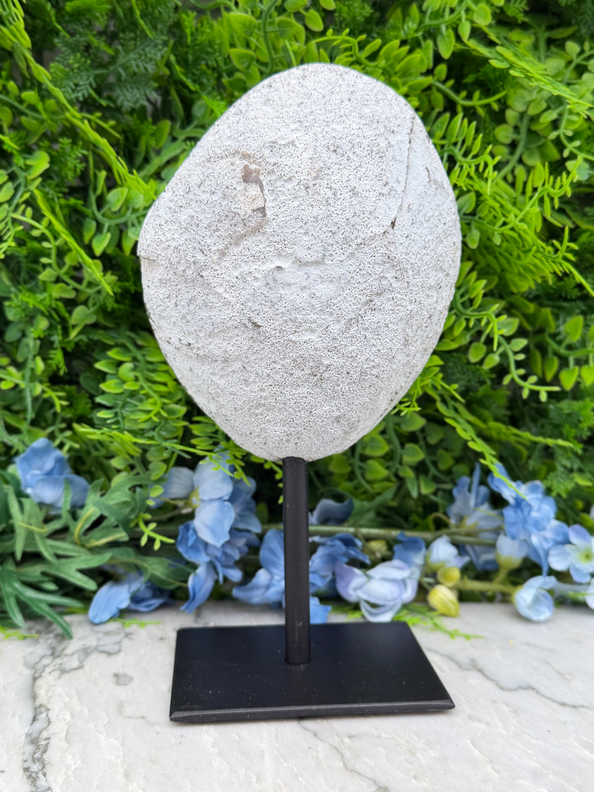 Halve Agaat op standaard (1190 gr/22 cm)