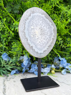 Halve Agaat op standaard (1190 gr/22 cm)