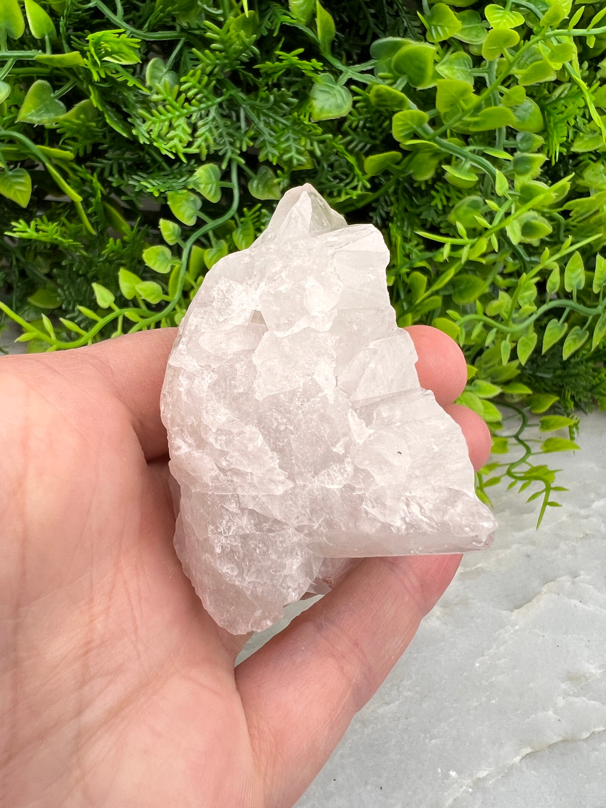 Bergkristal cluster
