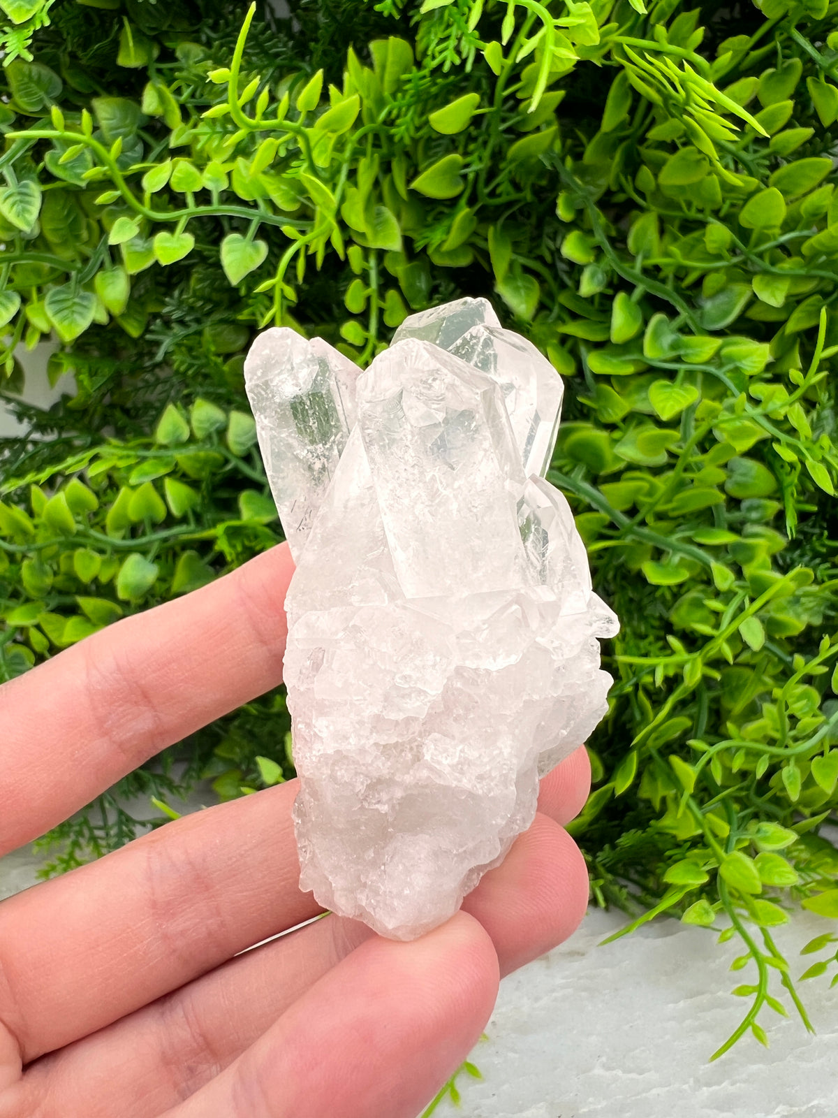 Bergkristal cluster