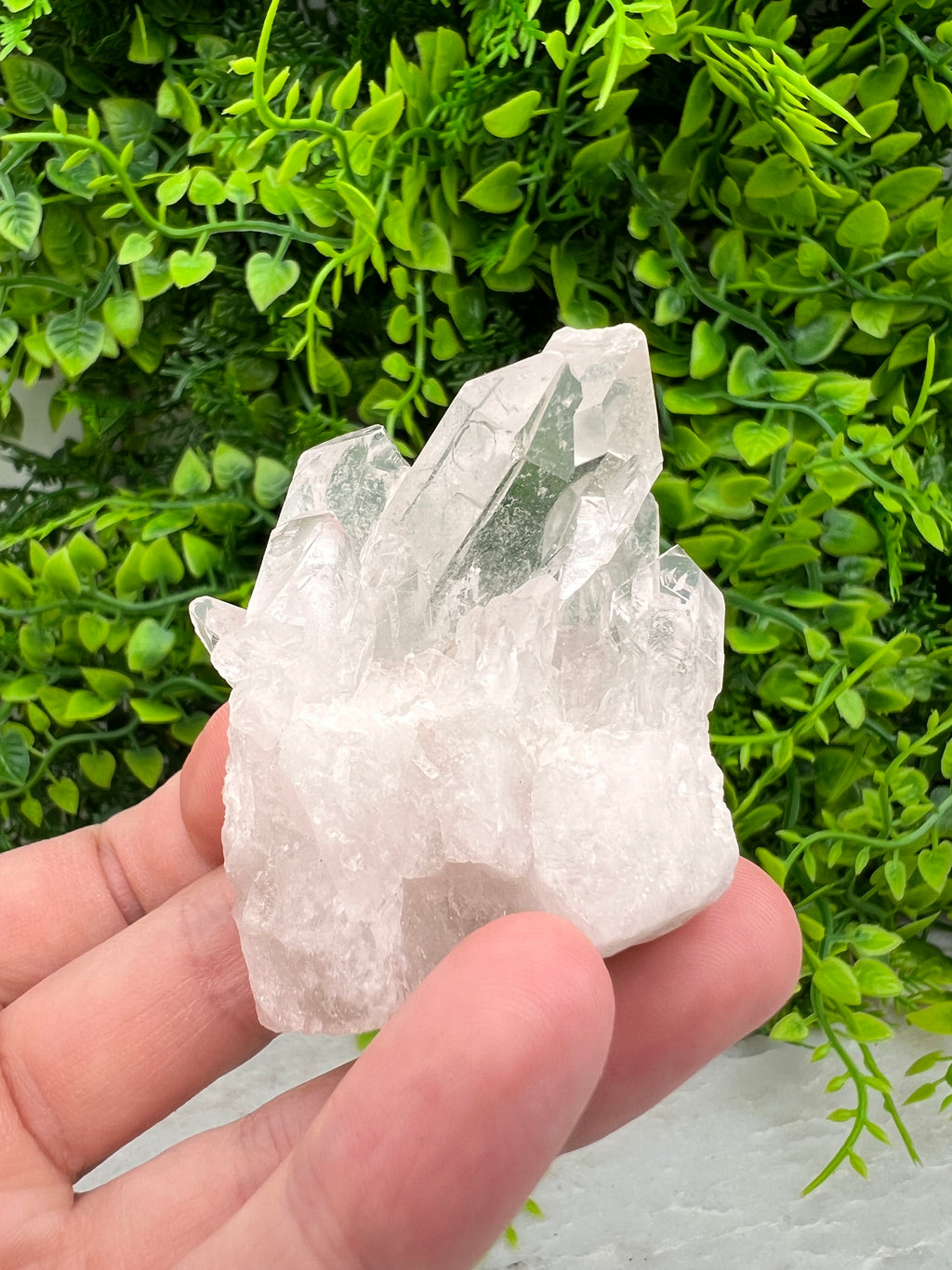 Bergkristal cluster