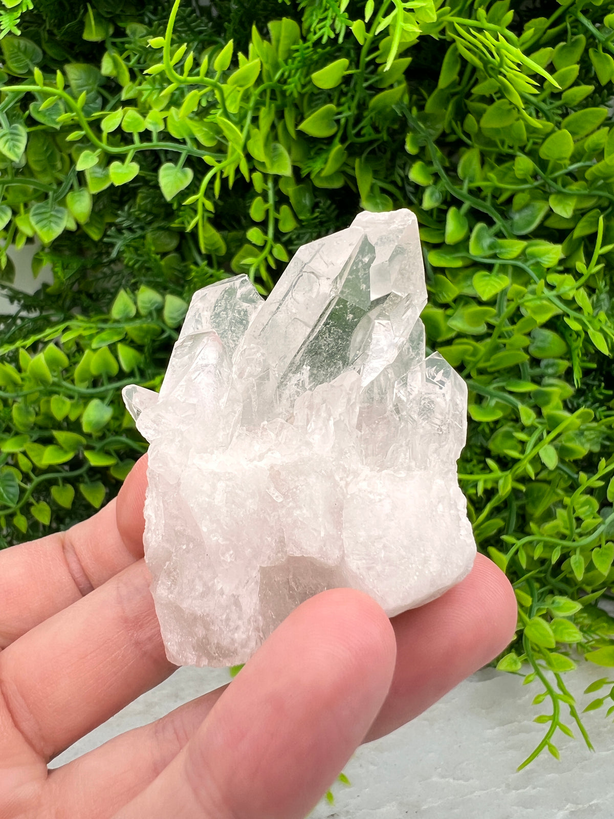 Bergkristal cluster