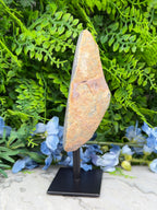 Halve Agaat op standaard (796 gr/18 cm)