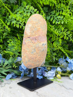 Halve Agaat op standaard (796 gr/18 cm)