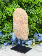Halve Agaat op standaard (796 gr/18 cm)