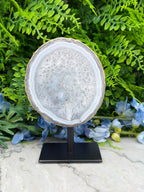 Halve Agaat op standaard (944 gr/16 cm)