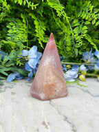 Sageniet Agaat diamand vorm (402 gr/11 cm)