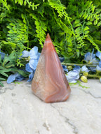 Sageniet Agaat diamand vorm (402 gr/11 cm)