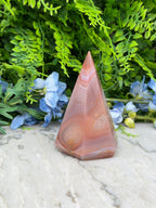 Sageniet Agaat diamand vorm (402 gr/11 cm)