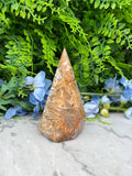 Sageniet Agaat diamand vorm (288 gr/12 cm)