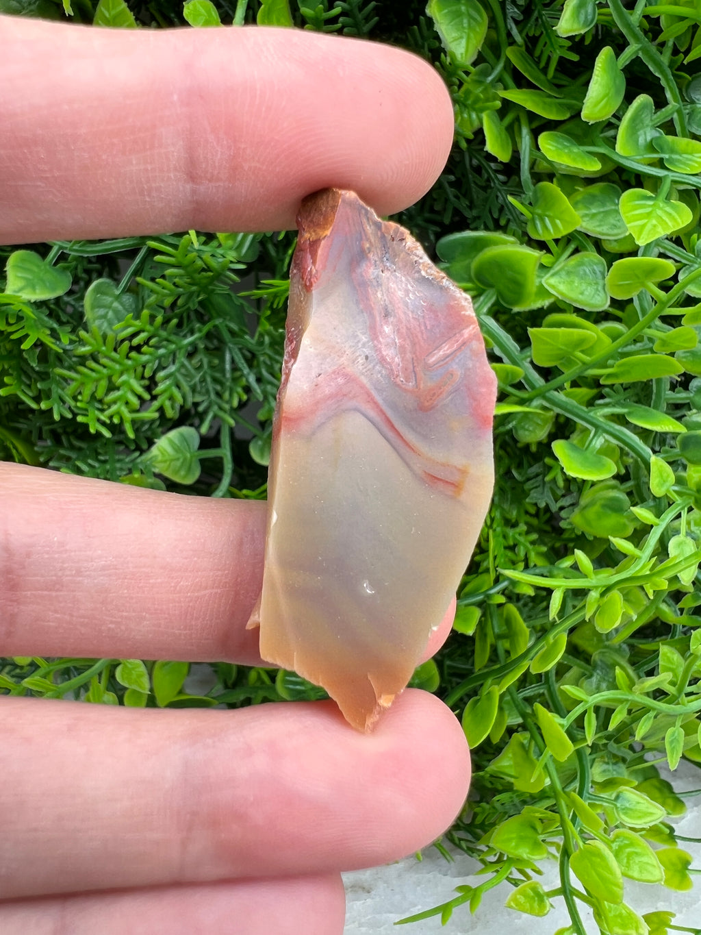 Sageniet Agaat gepolijst