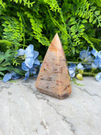 Sageniet Agaat diamand vorm (476 gr/11 cm)