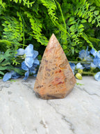 Sageniet Agaat diamand vorm (476 gr/11 cm)