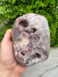 Roze amethist sculptuur