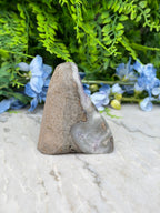 Amethist (Uruguay) cluster cut base (402 gr/9 cm)