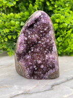 Amethist cluster cut base