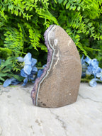 Amethist (Uruguay) cluster cut base (1262 gr/14 cm)