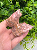 Roze Jaspis 3D-vlinder