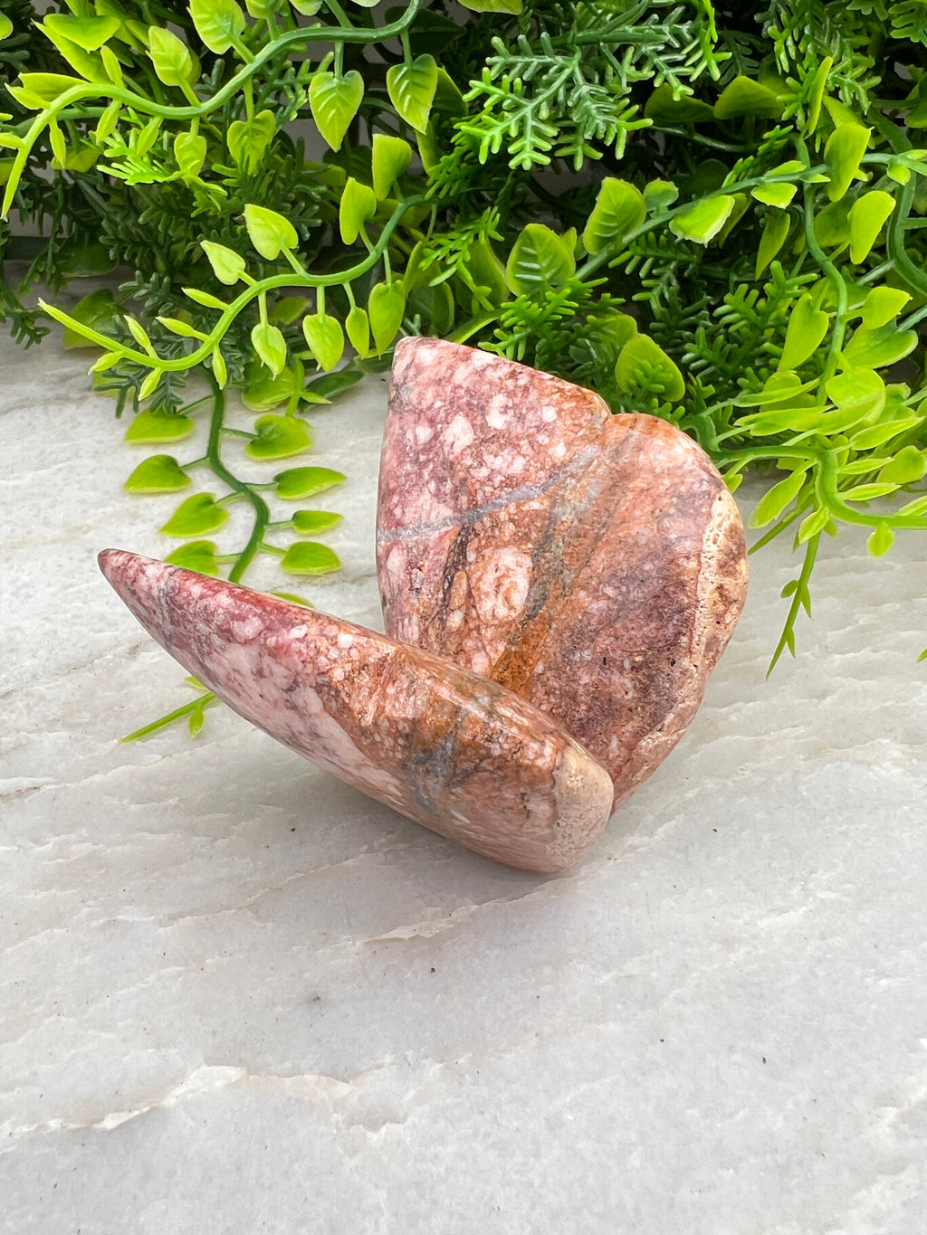 Roze Jaspis 3D-vlinder
