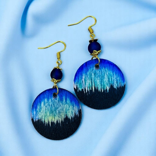 Nordlicht-Ohrringe