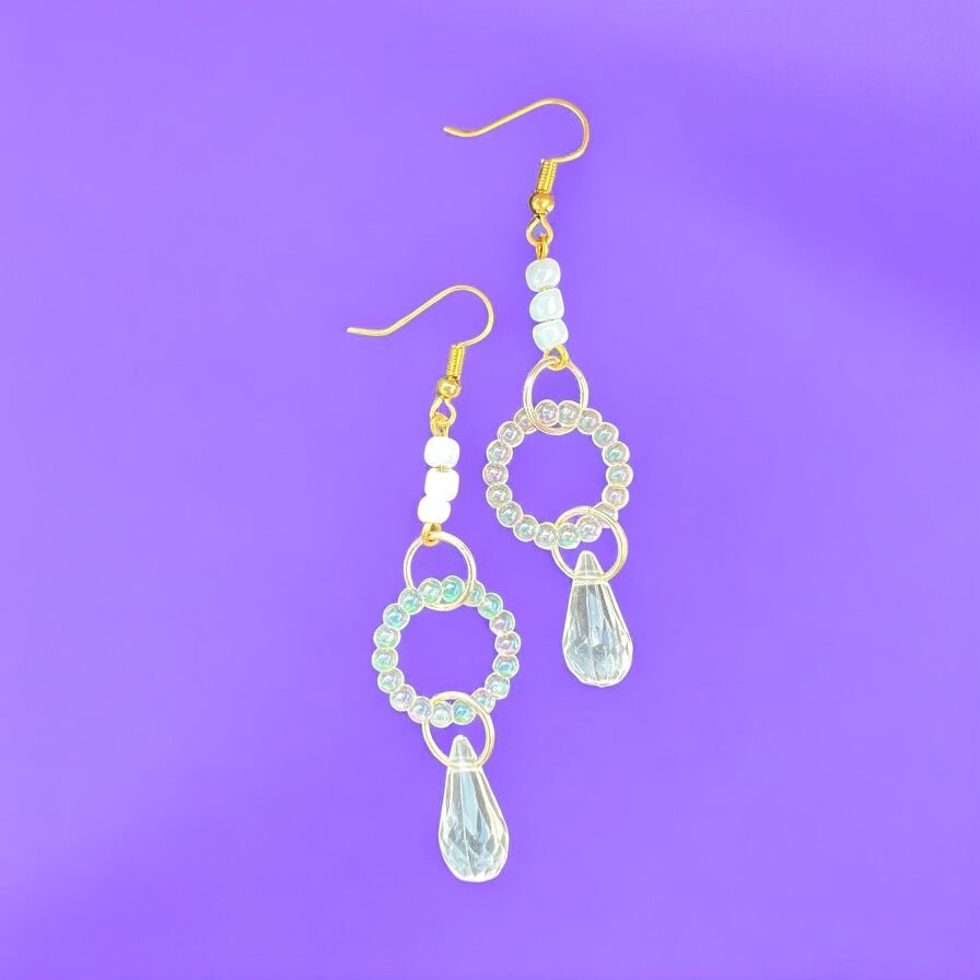 Ohrringe aus Weißgold von KEY LIME STORE