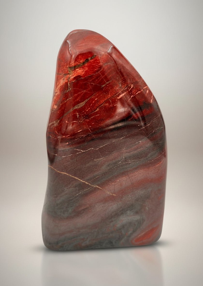 Rode Jaspis 2.226 kg by KEY LIME STORE