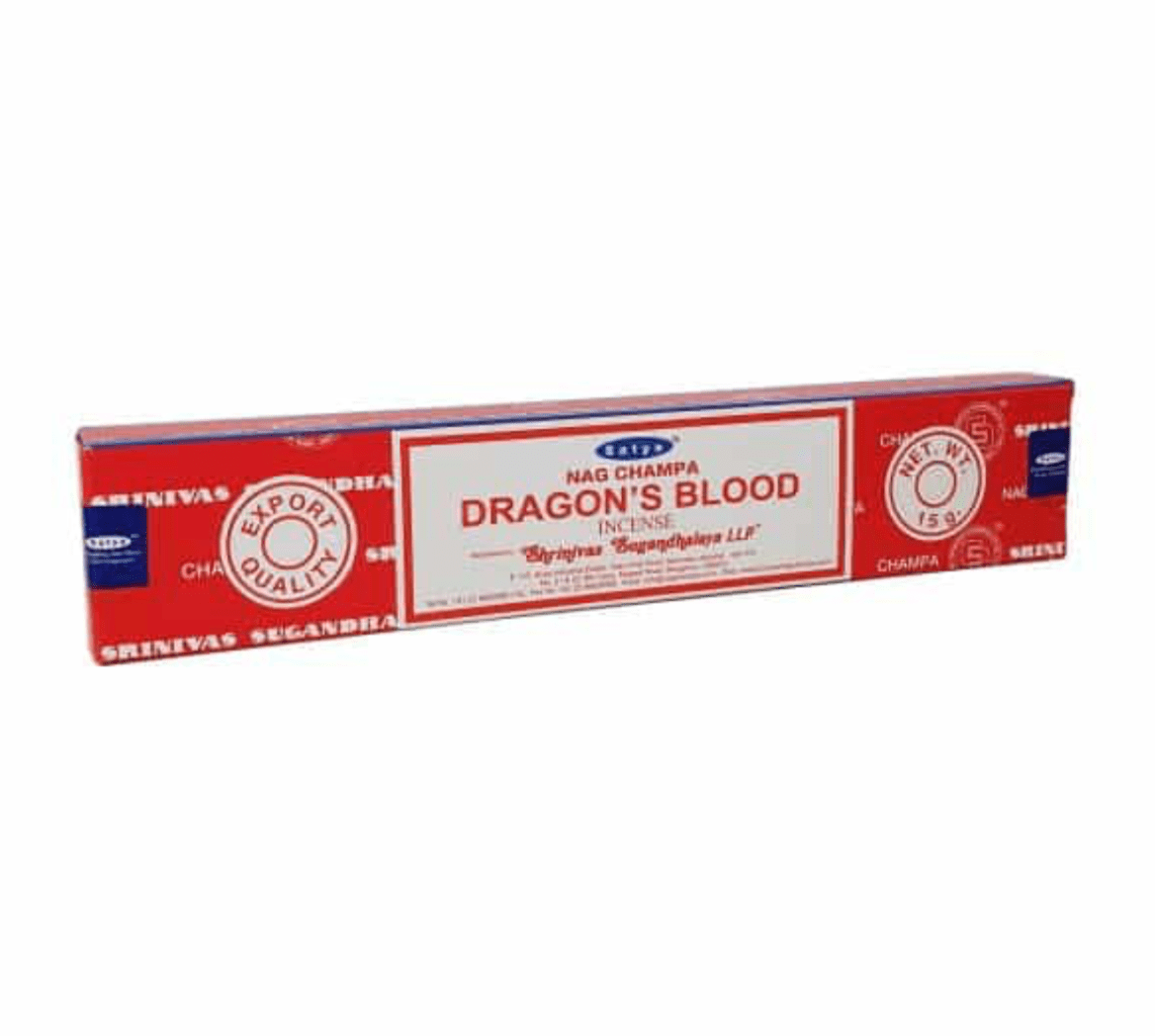 Satya Dragon's Blood Incense - 1 pack by KEY LIME STORE