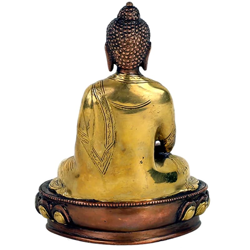 Boeddhabeeld Amithaba tweekleurig (1500 g, 20 cm)