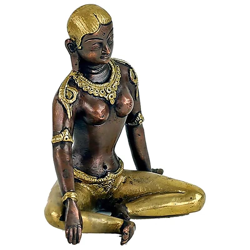 Parvati beeldje tweekleurig (1100 g, 15 cm)