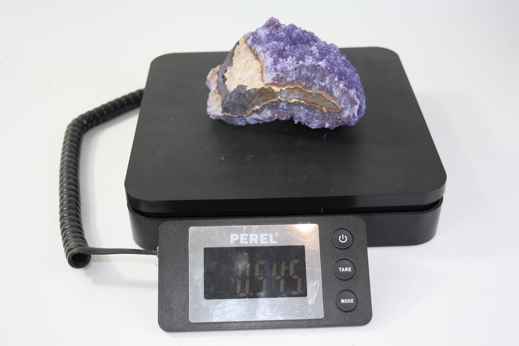 Amethyst-Kristallcluster, 545 Gramm – 11 cm lang, von KEY LIME STORE