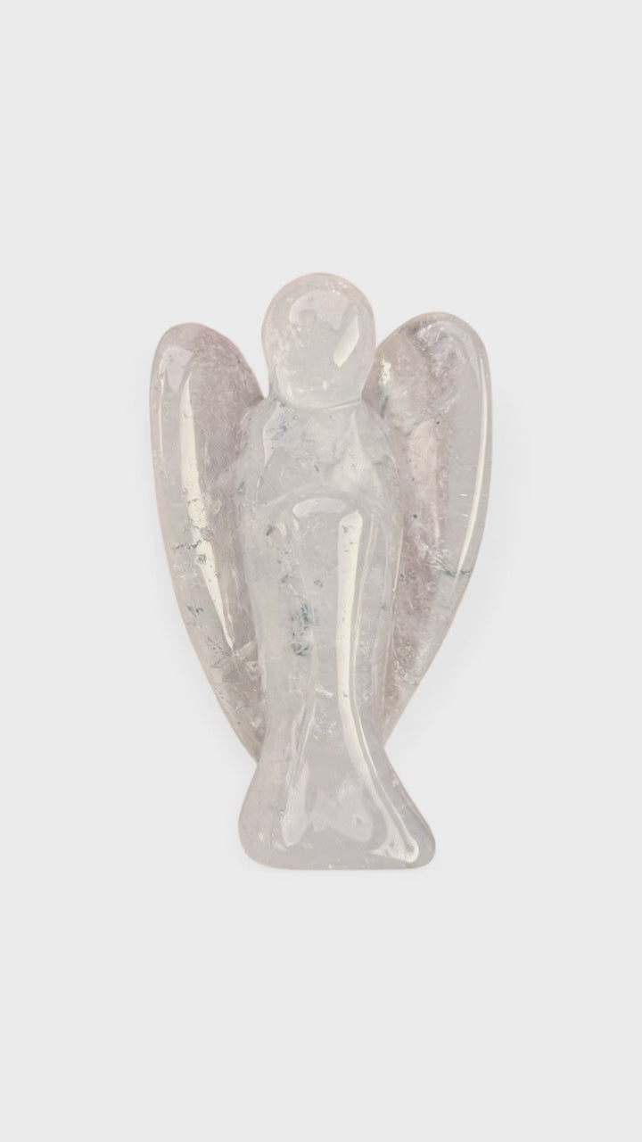 Bergkristall-Engel, 6 cm