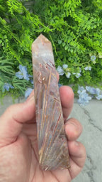 Sageniet Agaat obelisk