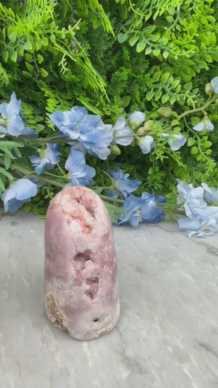 Druzy Roze Amethist sculptuur