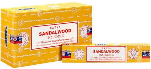 Räucherstäbchen „Satya Sandalwood Incense“ – 1 Packung von KEY LIME STORE